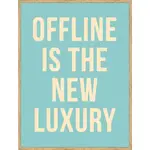 Monee TIŠTĚNÉ OBRAZY NA PLÁTNĚ, text, 30/40 cm