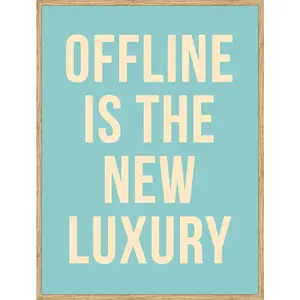 Monee TIŠTĚNÉ OBRAZY NA PLÁTNĚ, text, 30/40 cm