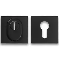 Rozeta vnitřní čtvercová C401 černá