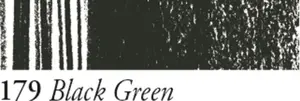 Pastel v tužce Sennelier – 179 Black Green