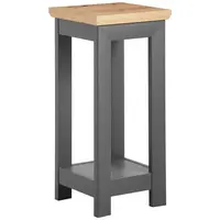 Hom`in STOJAN NA KVĚTINY antracitová, dub artisan