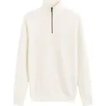 CELIO CELIM Pánský bavlněný svetr, béžová, velikost