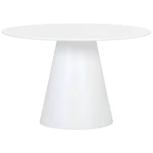 MID.YOU JÍDELNÍ STŮL, bílá, 120/120/76 cm
