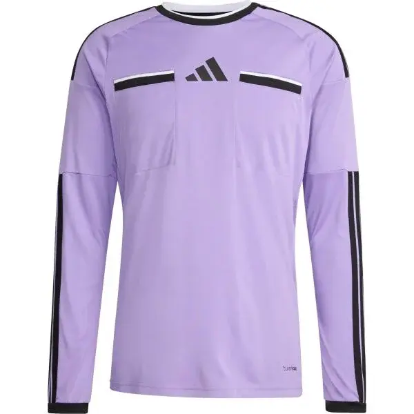 adidas REFEREE 26 JERSEY SL Pánske rozhodcovské tričko, fialová, veľkosť
