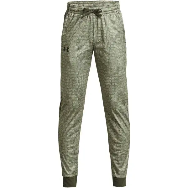 Under Armour UA PENNANT 2.0 NOVELTY PANTS Chlapčenské tepláky, zelená, veľkosť M