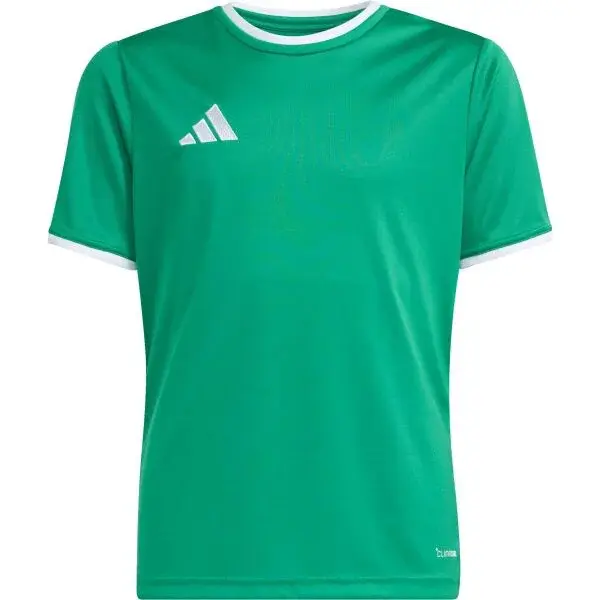 adidas ENTRADA 26 JERSEY Y Dětské sportovní triko, zelená, velikost