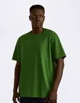 Tričko Organic Basics True Heavy Boxy Fit Tee Evergreen