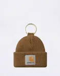 Carhartt WIP Mini Watch Hat Keychain Hamilton Brown