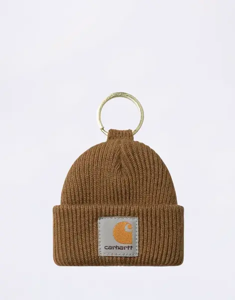 Carhartt WIP Mini Watch Hat Keychain Hamilton Brown