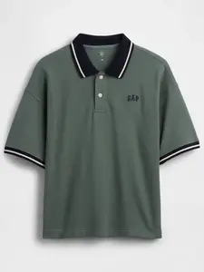 GAP Dětské oversize polo triko s logem