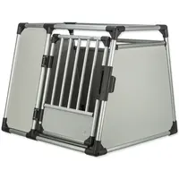 Prepravka hliník L-XL 94×75×88cm strieborno-šedá