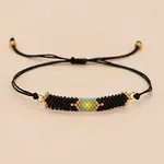 Glass Seed Bead Link Bracelets