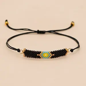 Glass Seed Bead Link Bracelets