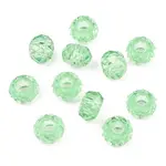 Transparent Resin European Beads