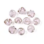 Handmade Gold Sand Lampwork Beads