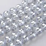 Electroplate Glass Bead Strands