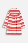 Dětské bavlněné šaty Coccodrillo bílá barva, mini, RODEO GIRL KIDS