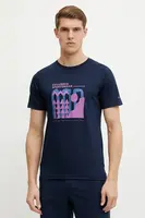 Sportovní triko Columbia Sun Trek černá barva, s potiskem, 1931172