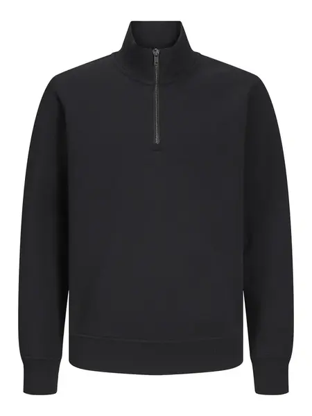 Jack & Jones Junior Mikina 'JJEBRADLEY'  čierna