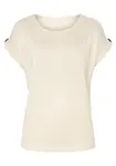 LASCANA Tričko  krémová