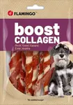 Flamingo Boost Collagen pamlsek pro psy - kachna 85 g (5 tyčinek - cca 12,5 cm)