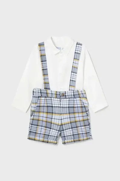 Kojenecká sada Mayoral modrá barva, 2251