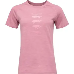 Klimatex SHIVA MERINO Dámské MERINO BLEND triko, růžová, velikost XXL