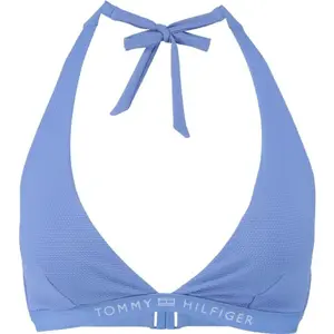 Tommy Hilfiger TRIANGLE FIXED RP Dámský horní díl plavek, modrá, velikost