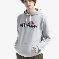 Mikina Ellesse SHK13288 Ferrer pánská, zelená barva, s kapucí, hladká, SHK13288-KHAKI