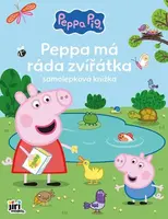 Velká samolepková knížka Peppa má ráda zvířátka