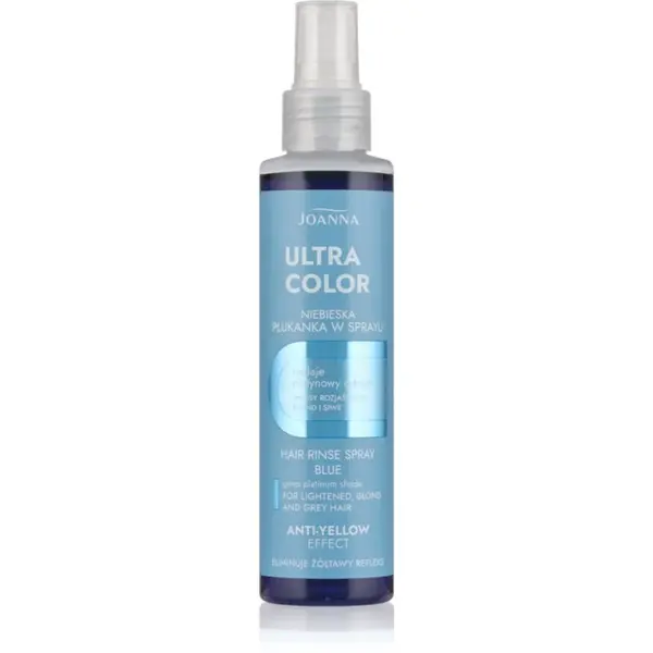 Joanna Ultra Color Hair Rinse Blue Spray tónovací sprej odstín Blue 150 ml