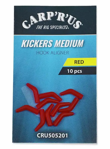 Carp'r'us rovnátko kickers red 10 ks - large