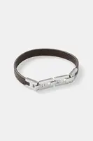 Kožený náramek Trussardi T-LEATHER