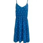 ALPINE PRO HUWELA Dámské šaty, modrá, velikost