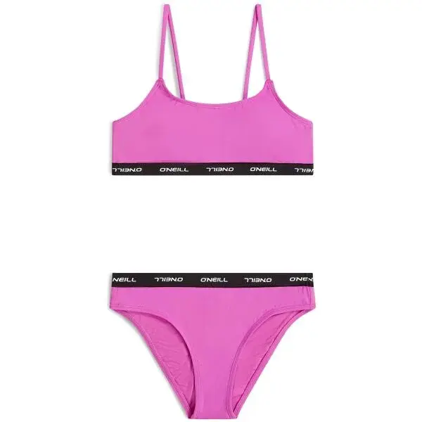 O'Neill SPORT Dievčenské plavky, ružová, veľkosť