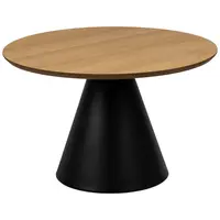 MID.YOU KONFERENČNÍ STOLEK, přírodní barvy, dřevo, kov, 65/43/65 cm