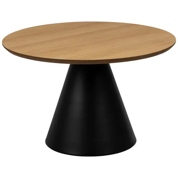 MID.YOU KONFERENČNÍ STOLEK, přírodní barvy, dřevo, kov, 65/43 cm