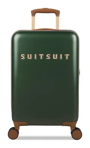 Kufr do letadla 55x40x20 SUITSUIT Fab Seventies S Beetle Green