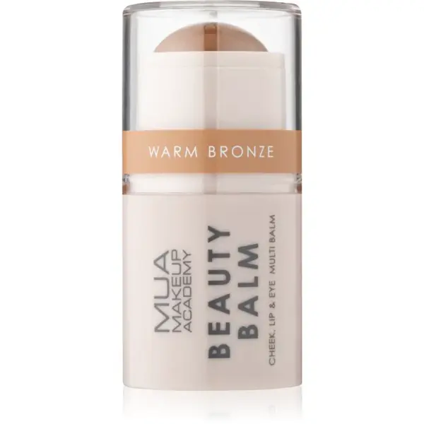 MUA Makeup Academy Beauty Balm konturovací tyčinka s bronzerem odstín Warm Bronze 4 g