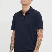 Polo tričko HUGO tmavomodrá barva, 50496003