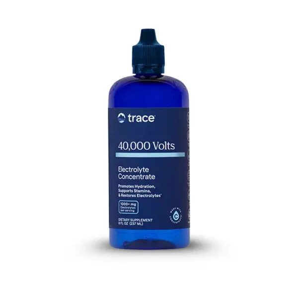 Trace Minerals 40 000 Volts - Tekuté koncentrované elektrolyty, 237 ml