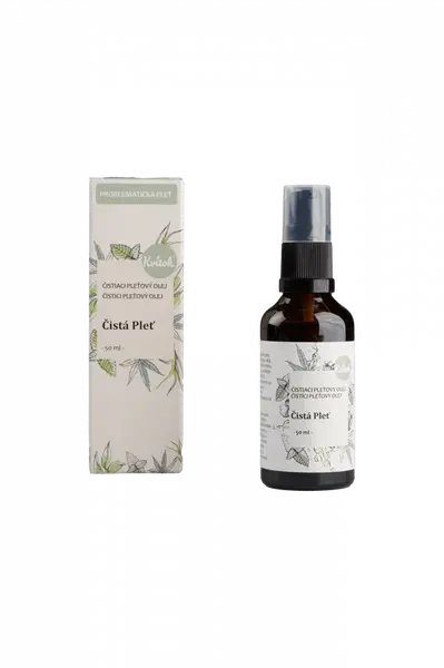 Kvitok Čisticí olej Čistá pleť pro problematickou pokožku (50 ml)