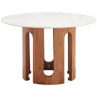 Livetastic JÍDELNÍ STŮL, akácie, barvy vlašských ořechů, 120/120/76 cm