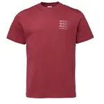 Russell Athletic T-SHIRT Pánské tričko, vínová, velikost