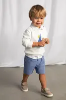 Dětské šortky s příměsí lnu Mayoral