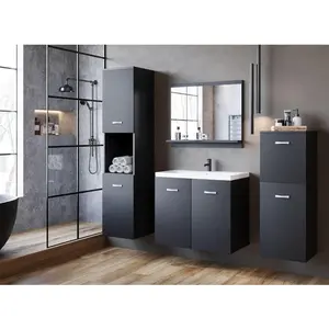 P & B KOUPELNA černá