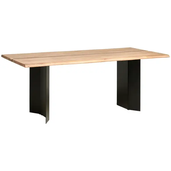 Livetastic JÍDELNÍ STŮL, akácie, černá, barvy akácie, 200/100/76 cm