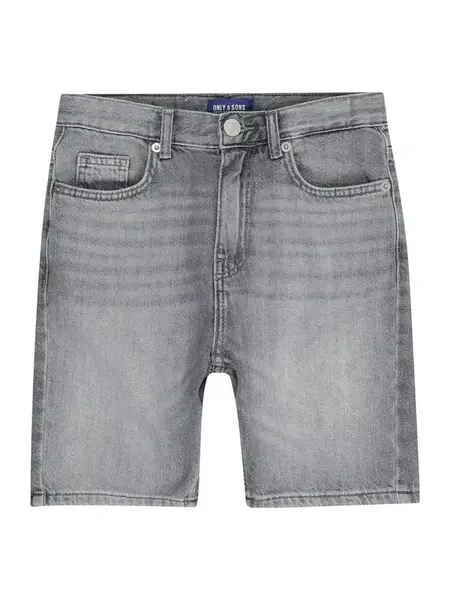 Only & Sons Junior Džínsy 'OSJEdge'  sivý denim