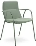 LD SEATING Konferenční křeslo FLEXI LIGHT, CHL-N12, zelená podnož