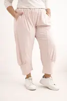 Kesi Plus Size kalhoty s nízkým sedem